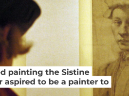 From a young age, Michelangelo prized drawing and sculpture above painting. Ian Nicholson/PA via Getty Images